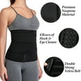 thumbnail image 4 of QRIC Waist Trainers for Women Plus Size Neoprene Double Waist Cincher Trimmer Shapewear Belt Tummy Control Sport Girdle, 4 of 7