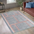 thumbnail image 2 of Casavani Hand Block Printed Cotton Dhurrie Blue Bohemian Kitchen Carpets Outdoor Rug 2x3 feet, 2 of 6