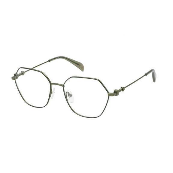 Tous VTO432 08HT Women's Shiny Green Full Rim Frame Eyeglasses