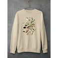 thumbnail image 3 of Great Cinereous Shrikes Sweatshirt Men -John James Audubon Designs, Male 4X-Large, 3 of 4