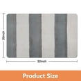 thumbnail image 4 of Experience Elegance with Our 20x32 inch Striped Microfiber Bathroom Rugs - Extra Thick, Highly Absorbent Bath Mat, Anti-Slip & Machine Washable for Tub & Shower, 4 of 5