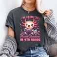 thumbnail image 2 of Ready To 4th Grade Axolotl Question First Day Of School Girl T-Shirt Unisex, Sizes S-5XL, Tbun, 2 of 5