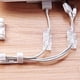thumbnail image 3 of Organizador de cables para oficina en casa, clips de cable adhesivos fuertes, soporte de alambre redondo que garantiza que su espacio esté seguro y ordenado, compatibilidad universal con varios, 3 of 5