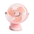 thumbnail image 1 of karymi 6-inch Clip Fan USB Charging Mini Office Desktop Student Dormitory Clip Style Small Fan Clearance, 1 of 1