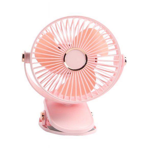 Portable Fan With Clip Rechargeable,Small Clip On Fans For Home Quiet,Small Clip On Fans For Desk Wall Plug,6-inch Clip Fan USB Charging Mini Office Desktop Student Dormitory Clip Style Small Fan
