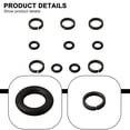 thumbnail image 3 of 5 Sets Pneumatic Wrench Socket Retainer Rings W O-Ring3 8 1 2 3 4 1, 3 of 5