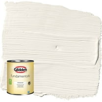 Glidden Fundamentals Cow's Milk / Off White Eggshell Interior Paint, 1 Quart