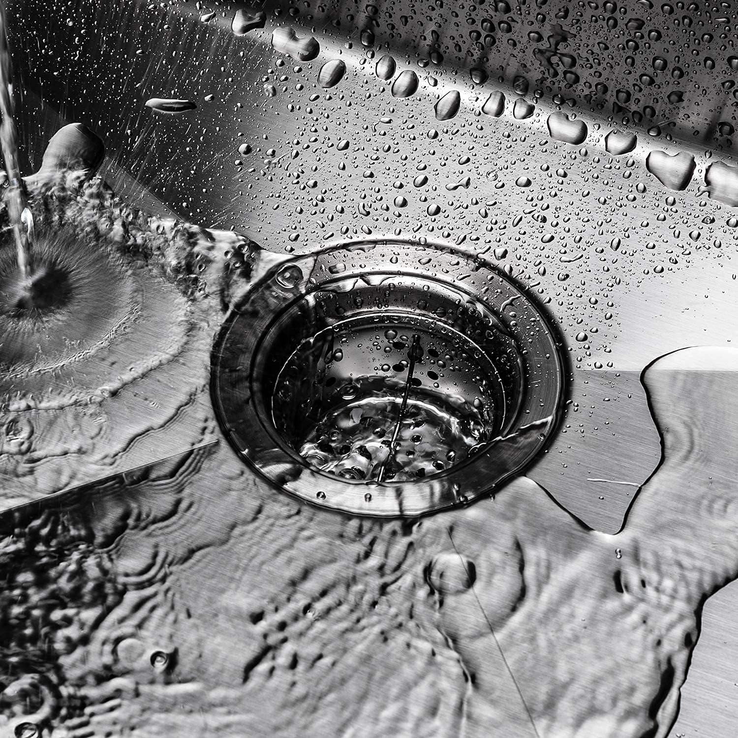 Ktaxon 25" x 22" Drop-In 304 Stainless Steel Workstation Kitchen Sink, 18 Gauge Single Bowl with Grid & Drain Strainer