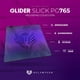 thumbnail image 5 of Mouse Pad Gamer Balam Rush GLIDER SLICK PG765 Mediano Lila, 5 of 6