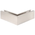 thumbnail image 2 of CRL B7S90BS Brushed Stainless 12" 90 Mitered Corner Cladding for B7S Series Heavy-Duty Square Base Shoe, 2 of 2