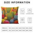 thumbnail image 6 of Nawypu  Spring Summer Tropical Mexican Desert Cactus Throw Pillow Covers Realistic Botany Plants Outdoor Pillowcase Pillow Case Cover Decor Home Sofa Couch Chair 2pc, 6 of 6