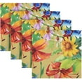 thumbnail image 5 of GZHJMY Beautiful Flower Napkins Table Decorations Napkin Set for Gift Giving, Dining, Parties 20 x 20in, 5 of 7