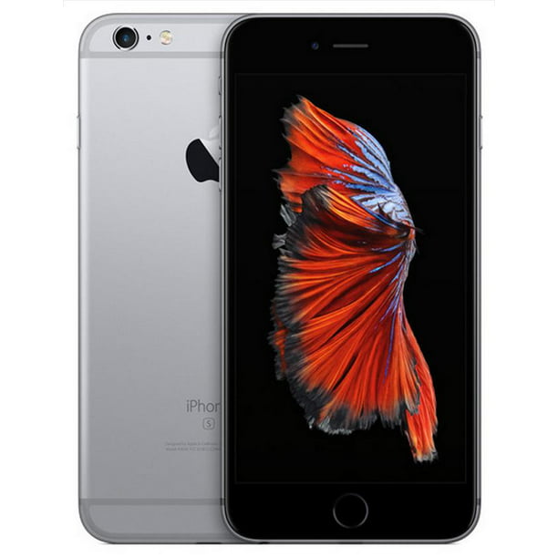 Apple Iphone 6s 16gb Space Gray Unlocked Gsm Refurbished Walmart Com