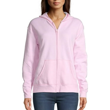 Hanes Girls ComfortSoft Eco Smart Full-Zip Hoodie Sweatshirt, Sizes 4 ...