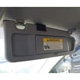 thumbnail image 3 of Visera para el lado derecho del pasajero, color gris claro, compatible con Honda Civic 2006-2011, reemplaza # 83230-SNA-A01ZC, 3 of 5
