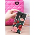 thumbnail image 3 of FINCIBO Soft TPU Clear Case Slim Protective Cover for Nokia 3.1 A / Nokia 3.1 C 5.45" 2019, Roses Flowers, 3 of 3