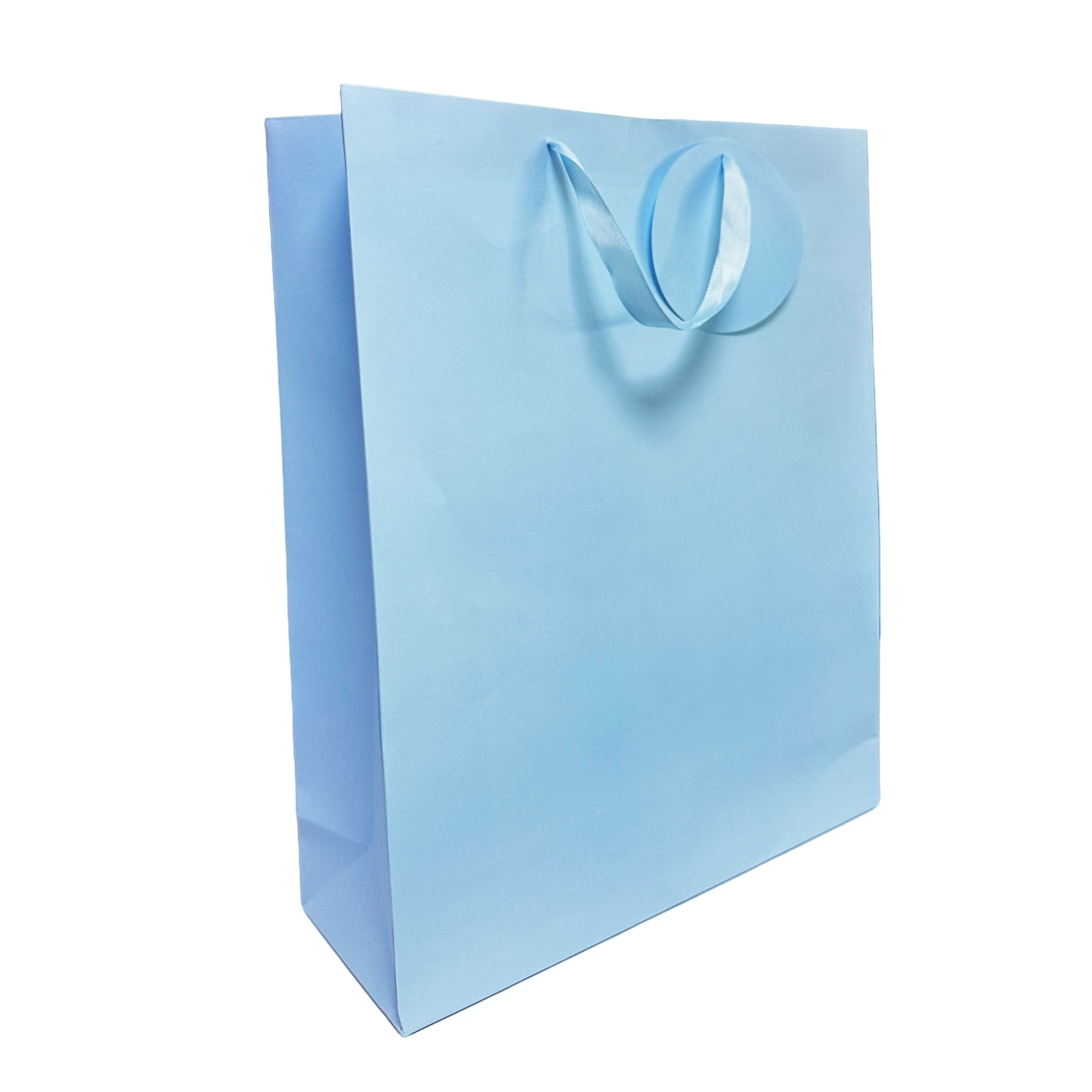 Jumbo Blue Paper Gift Bag,14.5" x 5" x18",by Way To Celebrate