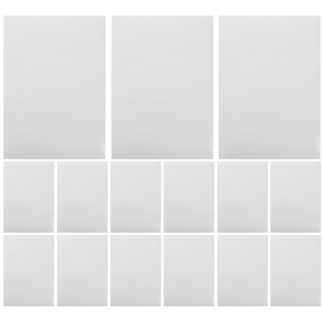 100 Sheets Printable Blank Sticker Labels Sticker Paper for Printer Adhesive Paper Sticker Label Printer Sticker