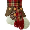 thumbnail image 4 of Rustic Owl Christmas Stocking, Multicolor, 19.25", by Holiday Time, 4 of 5