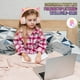 thumbnail image 5 of IFECCO Auriculares inalámbricos para niños con micrófono, Orejas de Gato Plegables y Lindas con luz, Auriculares Bluetooth para niños y niñas con Estuche para Regalos Escolares, Viajes, 5 of 5