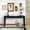 Black, variant on MDQMD 59.2'' Console Table with 4 Drawers for Living Room,Carved Console Table with Storage,Wooden Couch Table Behind Sofa,Natural Wood