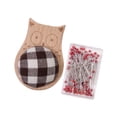 thumbnail image 4 of KLKCMS Coussin Mignon avec Épingles Base en Bois Porte-Aiguille pour Quilting Point de Croix Set D, 4 of 9