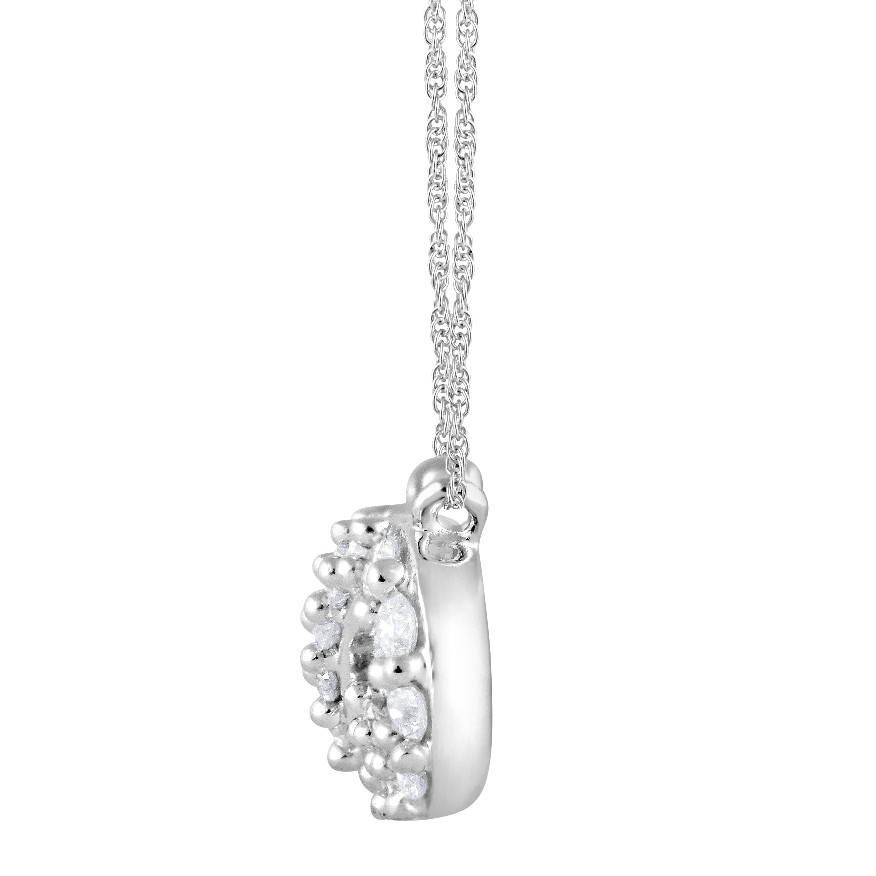 Unique Moments 1/5 Ct Lab Grown Diamond Infinity Pendant