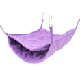 thumbnail image 1 of Methold Pet Warm Hammock Layers Winter For Small Two Comfort Pets Hammock Layers Hammock Winter Bed Pet Most Pet Pet Supplies Hábitats y jaulas para animales pequeños púrpura, 1 of 6