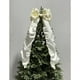 thumbnail image 1 of Christmas Tree Decorations Santa Hat Bow Ribbons And Christmas Ornaments, 1 of 4