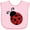 AD-Pink, variant on Inktastic Ladybug Boys or Girls Baby Bib