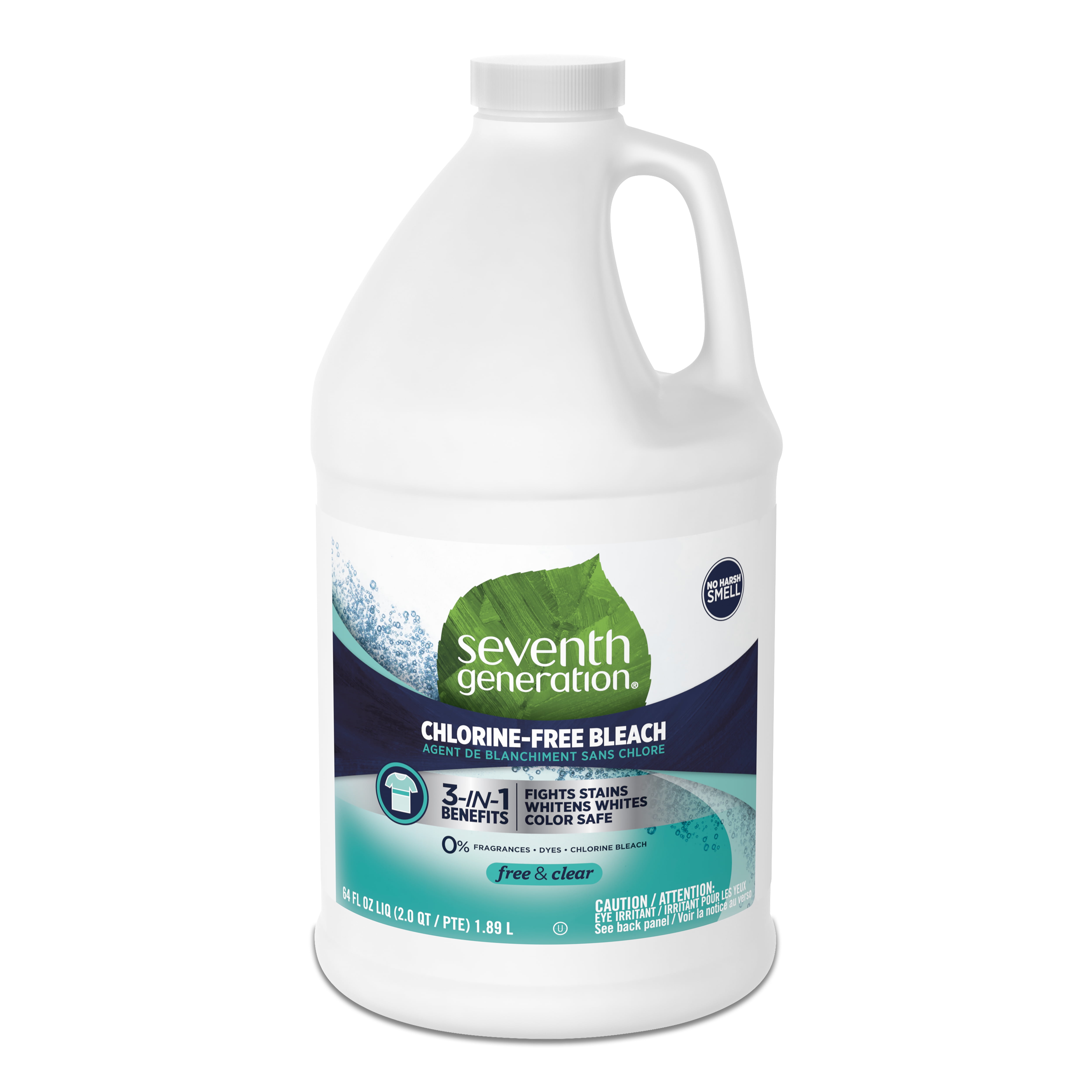 Seventh Generation Non Chlorine Bleach Stain Remover Free & Clear 64 oz