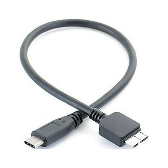 MesaSe Câble de Transfert de Données Type-C vers Micro USB 3.0 Cordon de Connecteur OTG pour Téléphone Ordinateur Disque Dur