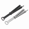 thumbnail image 3 of Butterfly Cutter Style Spoon Bbq Tool Spoon Fork Bottle Opener Folding Camping Hiking, 3 of 4