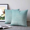 thumbnail image 2 of Pillow Covers 20x20 Set of 2, Vintage Teal Throw Pillow Covers Decorative Couch Cushion Cover, Modern Abstract Retro Art Microfiber Soft Square Pillowcases for Bedroom Living Room Sofa, 2 of 9