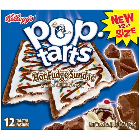 Kelloggs Pop Tarts Toaster Pastries, 12 ea