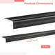 thumbnail image 5 of Piezas de Bordes de Escalera de PVC, Protectores de Borde de Escalera Autoadhesivos, Tiras Antideslizantes para Escalones de Escalera, Moldura de Borde de Escalera en Forma de L, Bordes de Escalones I, 5 of 6