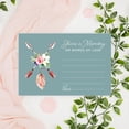 thumbnail image 4 of Koyal Wholesale Share a Memory Cards, Boho Feather Arrows Cards for Wedding, Life Memories, 4" x 6", 52-Pk, 4 of 5