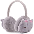 thumbnail image 3 of Fluffy Ear Muff for Women Plush Foldable Earmuffs Kids Winter Earmuffs Girls Boys Cold Weather Ear Warmer, 3 of 6