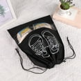 thumbnail image 5 of 10/5pcs Shoes Storage Bags Closet Organizer Non-woven Travel Portable Bag Waterproof Pocket Clothing Classified Hanging Bag 2025, 5 of 10