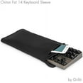 thumbnail image 5 of Grifiti Chiton Fat 14 Inch Gaming Mechanical Keyboard Sleeve with Pocket, 5 of 6