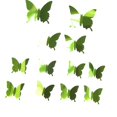 thumbnail image 2 of Fimosne 12Pcs Butterfly Wall Decals, DIY 3D Mirror Butterfly Stickers, Removable Wall Decals for Birthday Party Bedroom School Bathroom Living Room Decor, 2 of 4