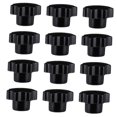 thumbnail image 4 of DRAFIDEEP 12Pcs Ergonomic Design Star Thumb Bolts Thread Knob for Industrial Equipment 1.18 x 1.18 x 0.79in, 4 of 8