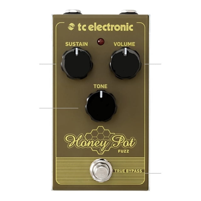 Tc Electronic Honey Pot Fuzz Pedal Para Guitarra TC ELECTRONIC HONEYPOT