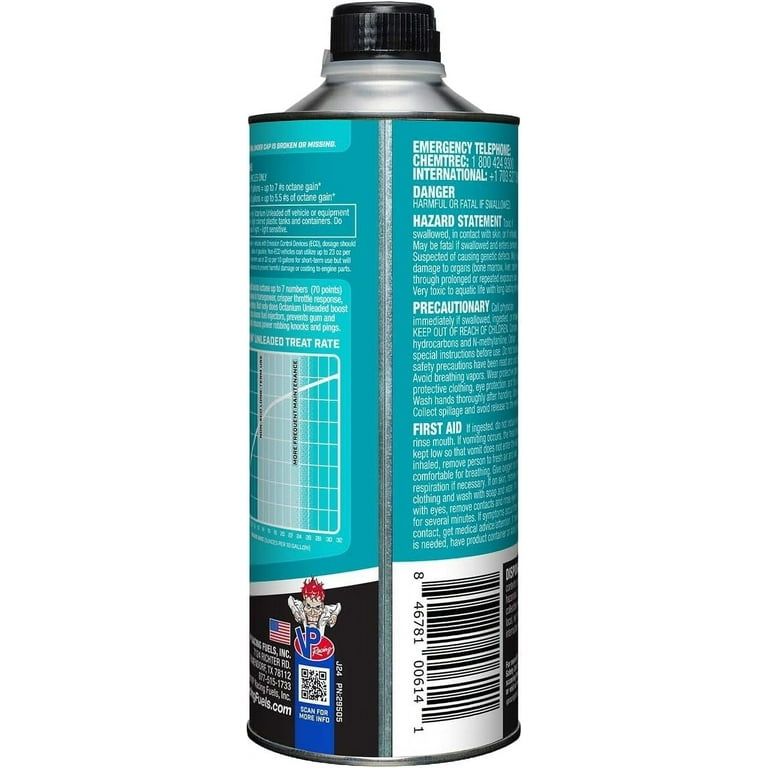 VP Racing Fuels 32oz Octanium Unleaded Gasoline Concentrate