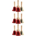 thumbnail image 3 of EXHUMKY 12-Piece Metal Hand Bells Set with Clear, Bright Sound for Christmas, Holiday Parties, Festive and Seasonal Celebrations, 3 of 6