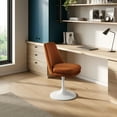 thumbnail image 2 of Side Dining Chair, Brown, Velvet, Metal, Bar Pub Cafe Bistro Dining Kitchen Hospitality Restaurant, Modern Contemporary, HB37299, 2 of 10
