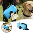 thumbnail image 1 of BotaniNest Poop Holder With Carabiner Portable Leash Waste Dispenser In Black And Gray For, 1 of 6