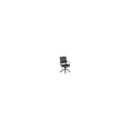 thumbnail image 2 of Lorell Mesh Back Task Chair Leather Seat 25"x25"x42" Black 69518, 2 of 2