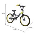 thumbnail image 3 of Bicicleta Urbana r20 para niños Amarillo Infantil Racer 20137E-NY, 3 of 4