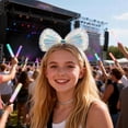 thumbnail image 2 of Iridescent Bow Headband, Bright Party Accessory for Parties and Events, by Way To Celebrate, 2 of 6